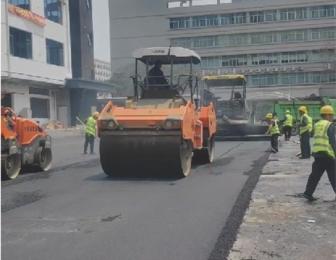 龍崗云力中心瀝青路面項目
